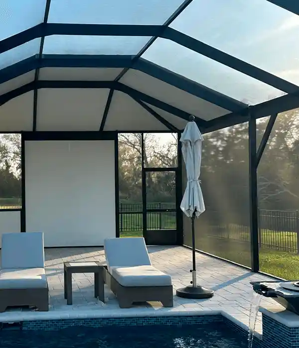 Aluminum Pool Cage enclosure builders & construction sarasota