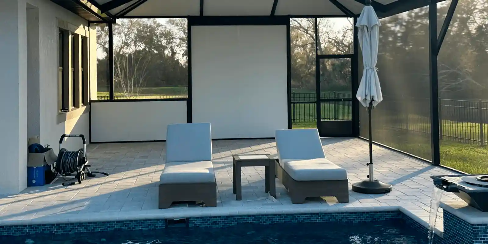 Aluminum Pool Cage enclosure builders & construction sarasota